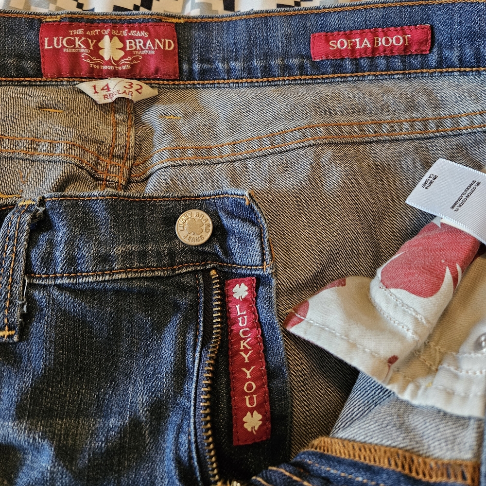 ☆ 2 Pairs - Women's Lucky Brand Jeans - Picture 5 of 11